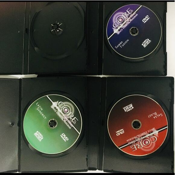 Set of 3 DVD Core Rhythms Dance Exercise Program Club Mix - Picture 7 of 8